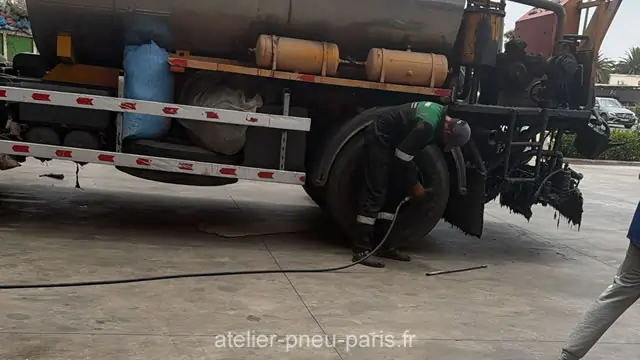 Dépannage pneu poids lourd